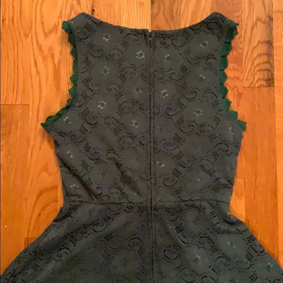 NWT Lily Rose Scallop Trim Lace Skater Dress - Picture 5 of 6